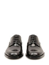 DOLCE & GABBANA - Scarpe Derby Corsaro con Lacci - Nero - LIDIASHOPPING® - Official Website