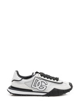 DOLCE & GABBANA - Sneaker Bassa con Logo Laterale - Bianco - LIDIASHOPPING® - Official Website
