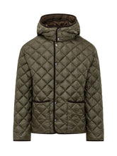 MONCLER - Giacca Venserre Trapuntata con Cappuccio - Verde - LIDIASHOPPING® - Official Website