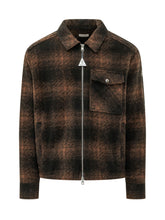 MONCLER - Giacca Camicia con Tasca Applicata - Nero - LIDIASHOPPING® - Official Website