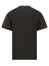 MONCLER - T-shirt con Logo sul Petto - Nero - LIDIASHOPPING® - Official Website