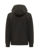 MONCLER - Cardigan con Zip e Cappuccio - Nero - LIDIASHOPPING® - Official Website