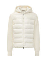 MONCLER - Cardigan with Hood and Padded Inserts -  - LIDIASHOPPING® - Official Website