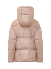 MONCLER - Giacca Parana Trapuntata con Cappuccio - Rosa - LIDIASHOPPING® - Official Website