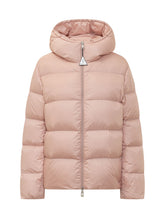 MONCLER - Piumino Feligule con Chiusura Frontale - Rosa - LIDIASHOPPING® - Official Website