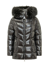 MONCLER - Piumino Fulmar con Cappuccio Bordato - Nero - LIDIASHOPPING® - Official Website