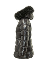 MONCLER - Piumino Fulmar con Cappuccio Bordato - Nero - LIDIASHOPPING® - Official Website