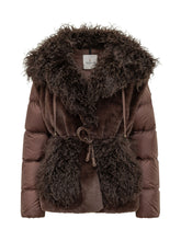 MONCLER - Giacca Immersif con Collo Voluminoso - Marrone - LIDIASHOPPING® - Official Website