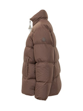 MONCLER - Giacca Vivantesse a Collo Alto - Marrone - LIDIASHOPPING® - Official Website