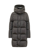 MONCLER - Cappotto Lungo Litte Trapuntato con Cappuccio - Nero - LIDIASHOPPING® - Official Website