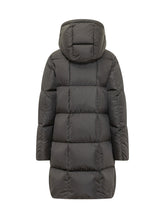 MONCLER - Cappotto Lungo Litte Trapuntato con Cappuccio - Nero - LIDIASHOPPING® - Official Website