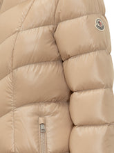 MONCLER - Cappotto Lungo Marusse con Trapuntatura Chevron - Beige - LIDIASHOPPING® - Official Website