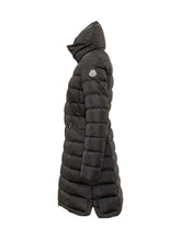 MONCLER - Piumino Lungo Flammette con Collo Alto - Nero - LIDIASHOPPING® - Official Website