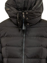 MONCLER - Piumino Lungo Flammette con Collo Alto - Nero - LIDIASHOPPING® - Official Website