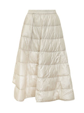 MONCLER - Gonna con Superficie Bouclé - Bianco - LIDIASHOPPING® - Official Website