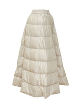 MONCLER - Gonna con Superficie Bouclé - Bianco - LIDIASHOPPING® - Official Website