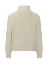 MONCLER - Cardigan with Quilted Inserts - White - LIDIASHOPPING® - Official Website
