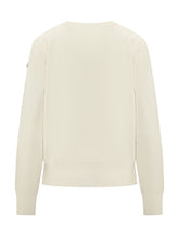 MONCLER - Cardigan con Pannello Trapuntato - Bianco - LIDIASHOPPING® - Official Website
