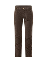 JACOB COHEN - Pantaloni Bard Slim a Cinque Tasche - Marrone - LIDIASHOPPING® - Official Website
