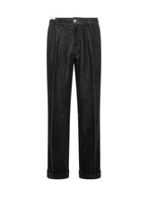 PT TORINO DENIM - Pantaloni Loius a Gamba Ampia con Pinces - Blu - LIDIASHOPPING® - Official Website