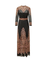 ZIMMERMANN - Abito Lungo Momentum con Stampa Paisley - Arancione - LIDIASHOPPING® - Official Website