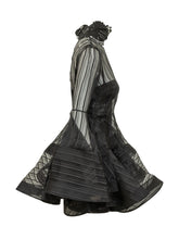ZIMMERMANN - Abito Mini Valiant con Pannelli Trasparenti - Nero - LIDIASHOPPING® - Official Website