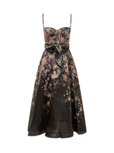 ZIMMERMANN - Abito Valiant con Corpino a Corsetto - Multicolore - LIDIASHOPPING® - Official Website