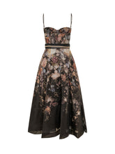 ZIMMERMANN - Abito Valiant con Corpino a Corsetto - Multicolore - LIDIASHOPPING® - Official Website
