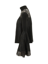 ZIMMERMANN - Blouse with Lace Yoke - Black - LIDIASHOPPING® - Official Website