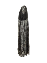 ZIMMERMANN - Abito Lungo Valiant con Mantella in Pizzo - Nero - LIDIASHOPPING® - Official Website
