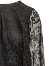 ZIMMERMANN - Abito Lungo Valiant con Mantella in Pizzo - Nero - LIDIASHOPPING® - Official Website