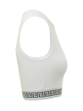 VERSACE - Top Corto con Fascia Decorata -  - LIDIASHOPPING® - Official Website