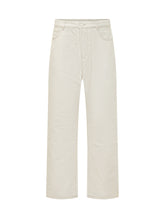 AMI ALEXANDRE MATTIUSSI - Jeans Large Fit a Gamba Ampia - Bianco - LIDIASHOPPING® - Official Website