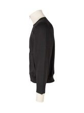 AMI ALEXANDRE MATTIUSSI - Sweatshirt with Contrasting High Collar - Black - LIDIASHOPPING® - Official Website