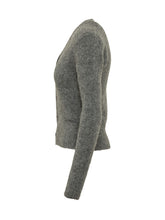 AMI ALEXANDRE MATTIUSSI - Cardigan con Scollo a V - Grigio - LIDIASHOPPING® - Official Website