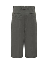 AMI ALEXANDRE MATTIUSSI - Bermuda Carrot con Pieghe Frontali - Grigio - LIDIASHOPPING® - Official Website