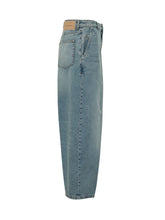AMI ALEXANDRE MATTIUSSI - Jeans Balloon Fit - Blu - LIDIASHOPPING® - Official Website