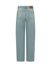 ROTATE - Jeans Straight a Cinque Tasche - Blu - LIDIASHOPPING® - Official Website