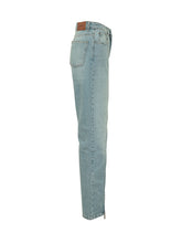 ROTATE - Jeans Straight a Cinque Tasche - Blu - LIDIASHOPPING® - Official Website