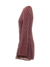 ROTATE - Mini Abito con Applicazioni Geometriche - Viola - LIDIASHOPPING® - Official Website