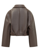 ROTATE - Giacca Corta con Zip e Colletto Ampio - Viola - LIDIASHOPPING® - Official Website