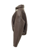 ROTATE - Giacca Corta con Zip e Colletto Ampio - Viola - LIDIASHOPPING® - Official Website