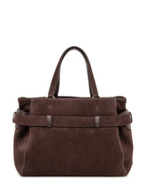 GIANNI CHIARINI - Borsa Miranda con Fascia Frontale - Marrone - LIDIASHOPPING® - Official Website