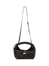 GIANNI CHIARINI - Borsa Aurelie Intrecciata - Nero - LIDIASHOPPING® - Official Website
