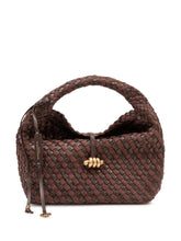 GIANNI CHIARINI - Borsa Aurelie Intrecciata - Marrone - LIDIASHOPPING® - Official Website