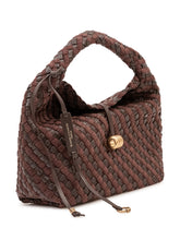 GIANNI CHIARINI - Borsa Aurelie Intrecciata - Marrone - LIDIASHOPPING® - Official Website