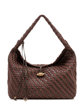 GIANNI CHIARINI - Aurelie Woven Shoulder Bag - Brown - LIDIASHOPPING® - Official Website