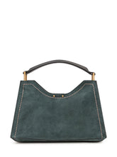 GIANNI CHIARINI - Borsa Aurora Strutturata con Manico - Verde - LIDIASHOPPING® - Official Website