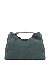 GIANNI CHIARINI - Aurora Bag with Shaped Opening - Green - LIDIASHOPPING® - Official Website