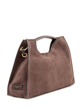 GIANNI CHIARINI - Borsa Aurora con Profilo Trapezoidale - Marrone - LIDIASHOPPING® - Official Website
